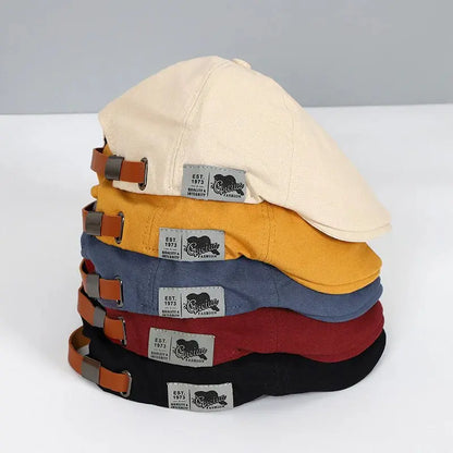 The NovaBeret™ - Vintage Urban Flat Cap Inspired by Peaky Blinders - Novahead